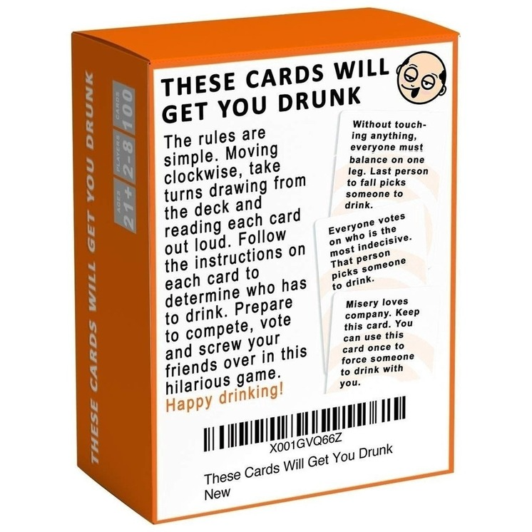 Bộ bài These Cards Will Get You Drunk chơi uống rượu bia vui nhộn dành cho người lớn ✭97✭