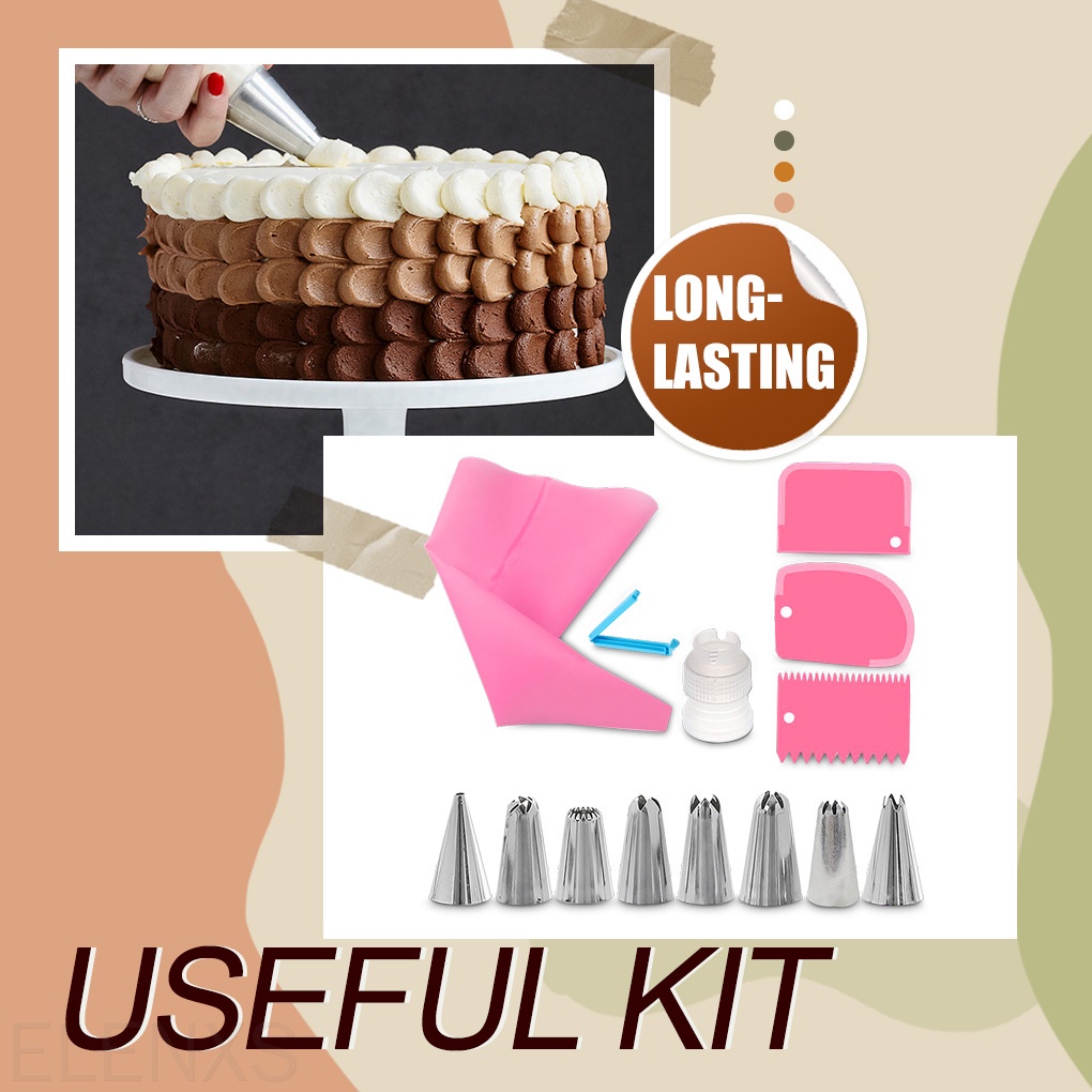 Bộ 14 đuôi bắt bông kem màu sắc ngẫu nhiên