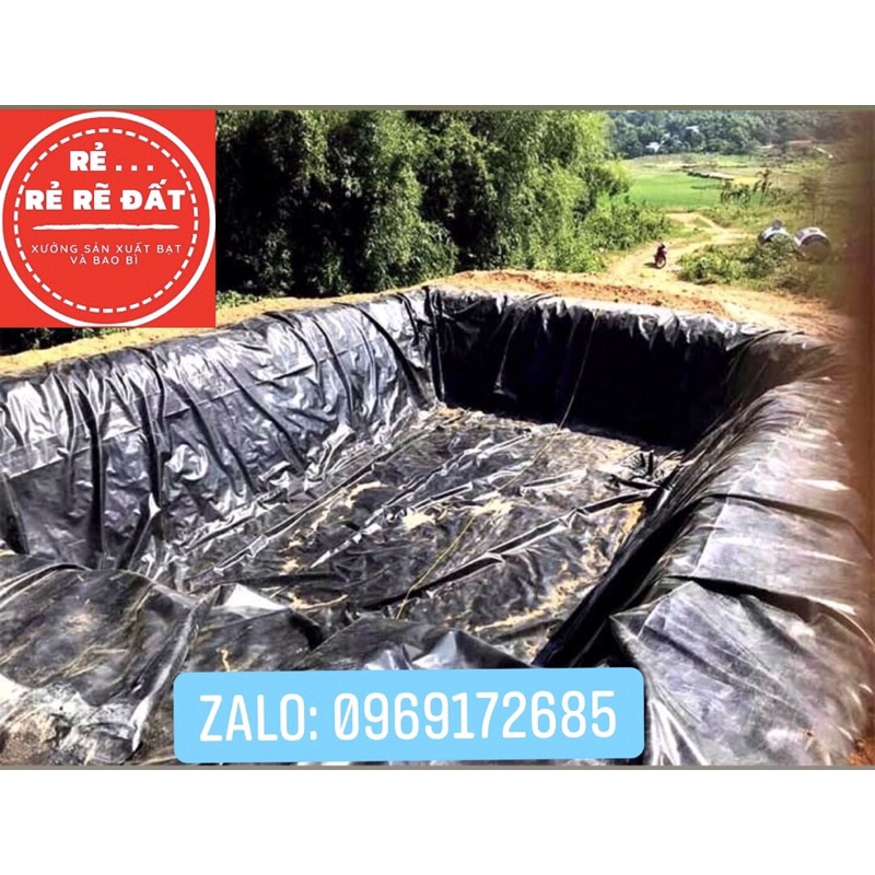 Bể Bạt đen HDPE nuôi cá tôm ốc lươn