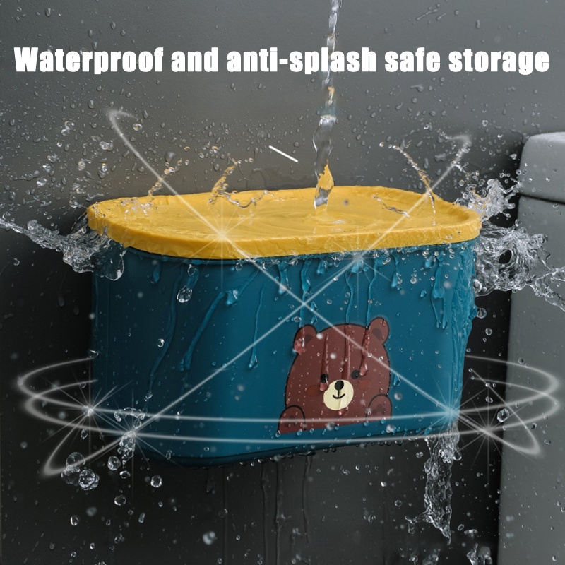 Hộp Đựng Cuộn Giấy Vệ Sinh Chống Nước Dễ Thương