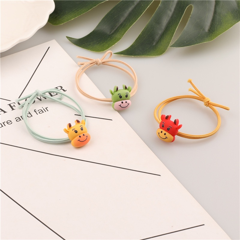 Chun buộc tóc chú bò ngộ nghĩnh  Clovershop68