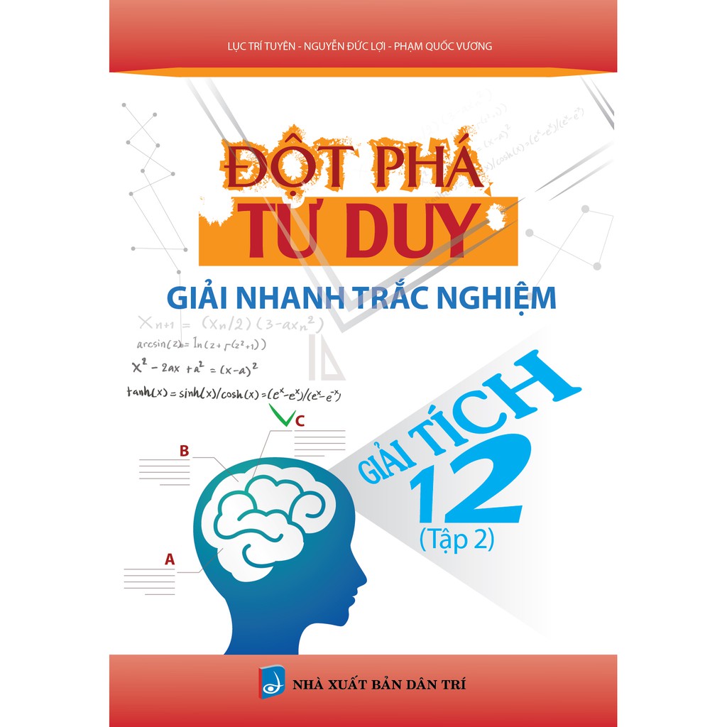 Sách - Combo Đột Phá Tư Duy Giải Nhanh Trắc Nghiệm Giải Tích 12 ( Tập 1 + Tập 2 )
