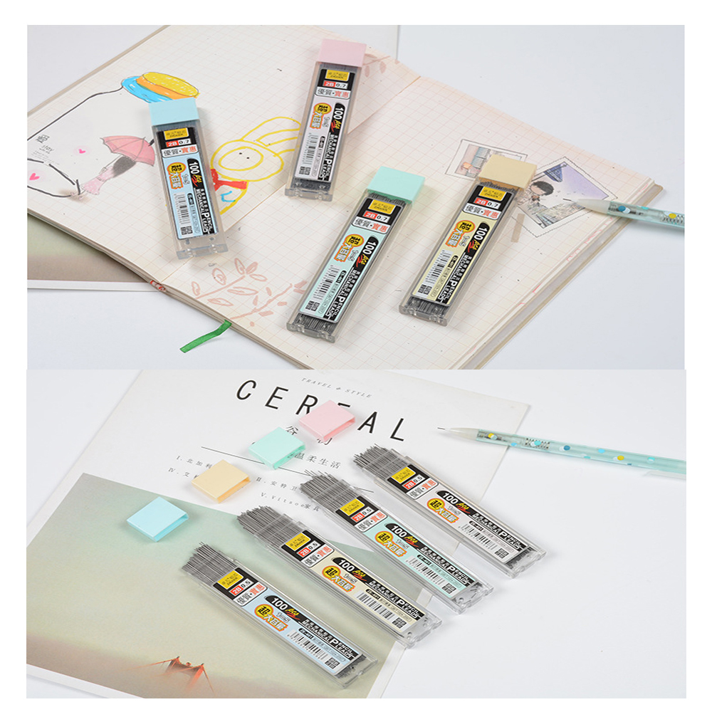 Set 100 ruột bút chì bấm thay thế tiện dụng chất lượng cao