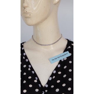 Vòng cổ choker đính đá