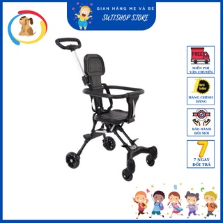 Xe đẩy du lịch đảo chiều gấp gọn 4 bánh