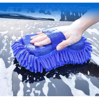 MÚT LAU RỬA OTO XE MÁY CHUYÊN DỤNG CÓ QUAI CẦM SIÊU MỊN· SỢI Microfiber