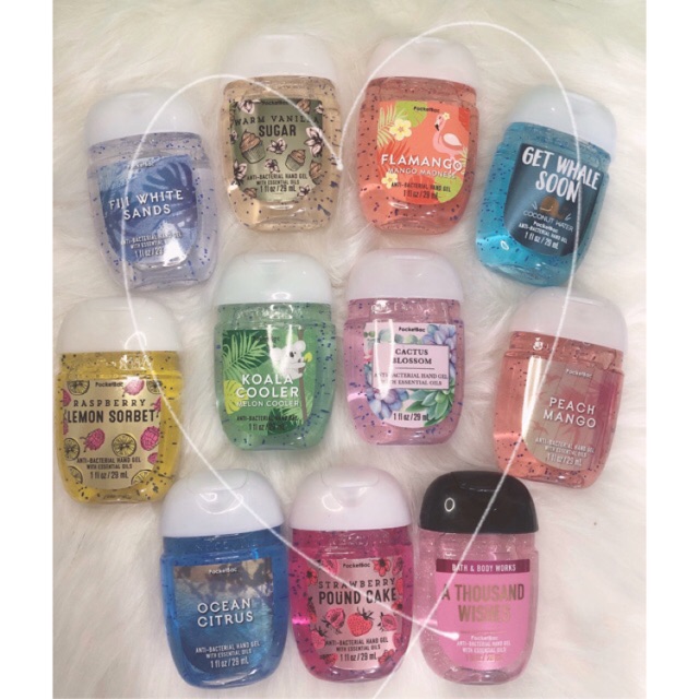 Gel rửa tay khô Hand Gel Bath & Body Works mini mùi ngẫu nhiên - 29ml