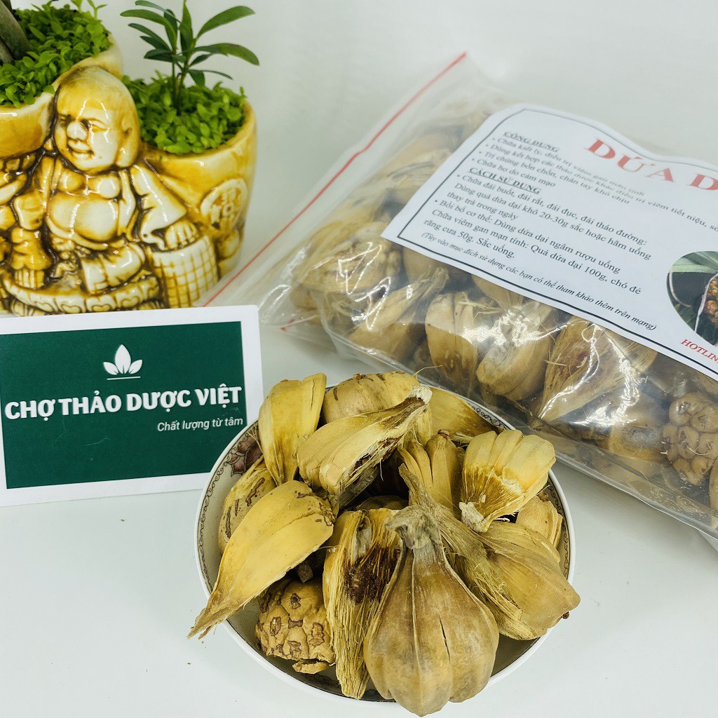Dứa dại khô 1kg ( Trái dứa gai, dứa rừng khô, sạch) - Chợ Thảo Dược Việt