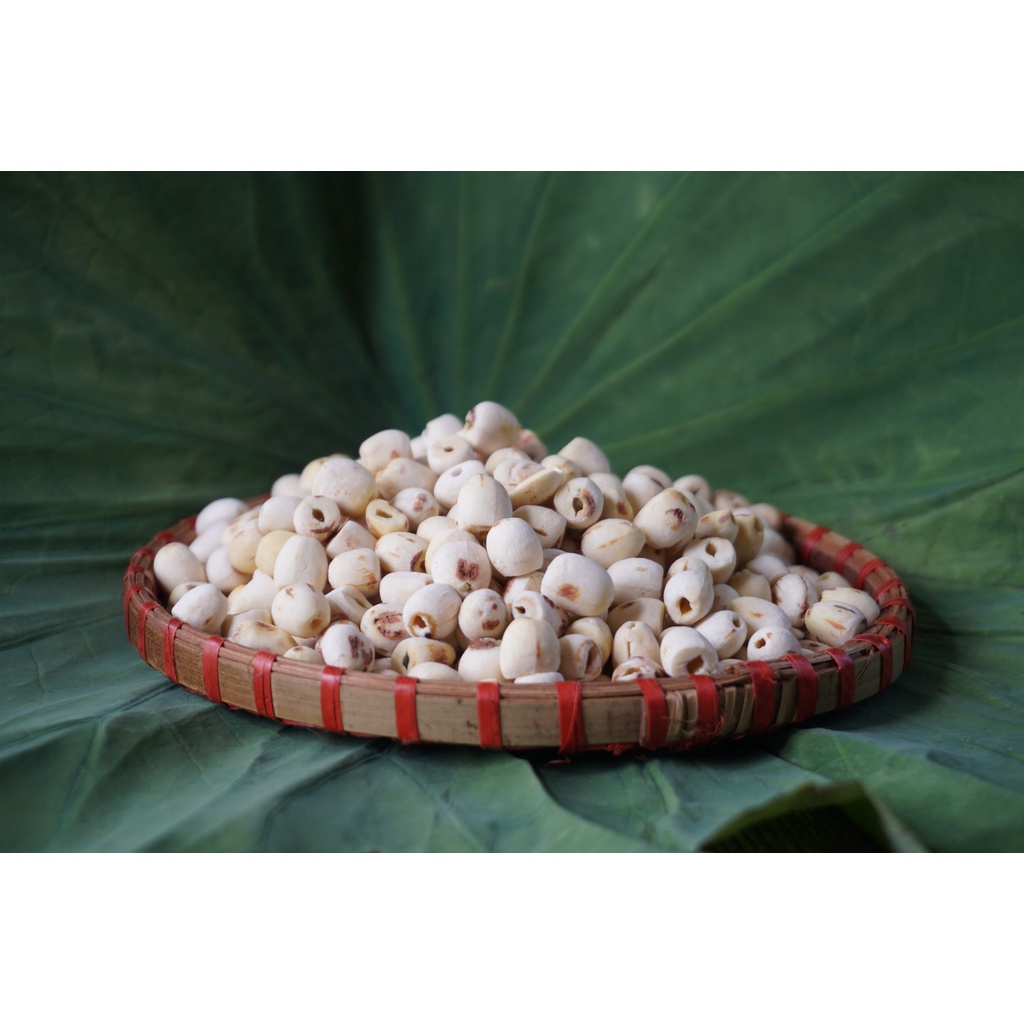 Hạt sen khô thơm ngon loại đặc biết làm bánh trung thu 200g