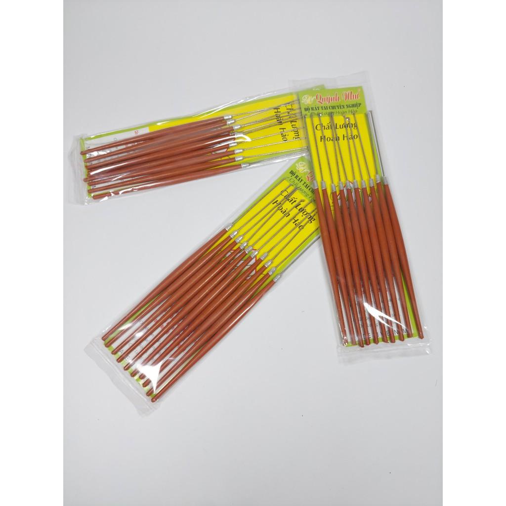 Combo 2 Cây Lấy Ráy Tai Cán Gỗ Chất Lượng