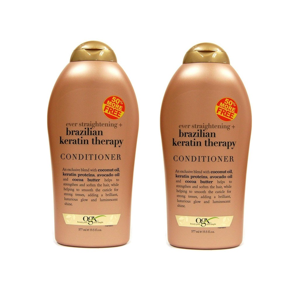 Dầu Gội - Dầu Xả OGX OGX Brazilian Keratin Therapy ( 577ml )