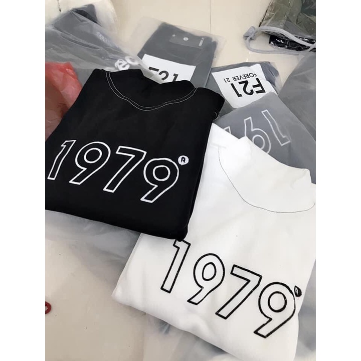 Áo Sweater Nam Nữ Cổ Lọ In 1979 Form Rộng Dài Tay Ảnh Thật E451 Hot Hit Xưởng sỉ Đại Dương | BigBuy360 - bigbuy360.vn