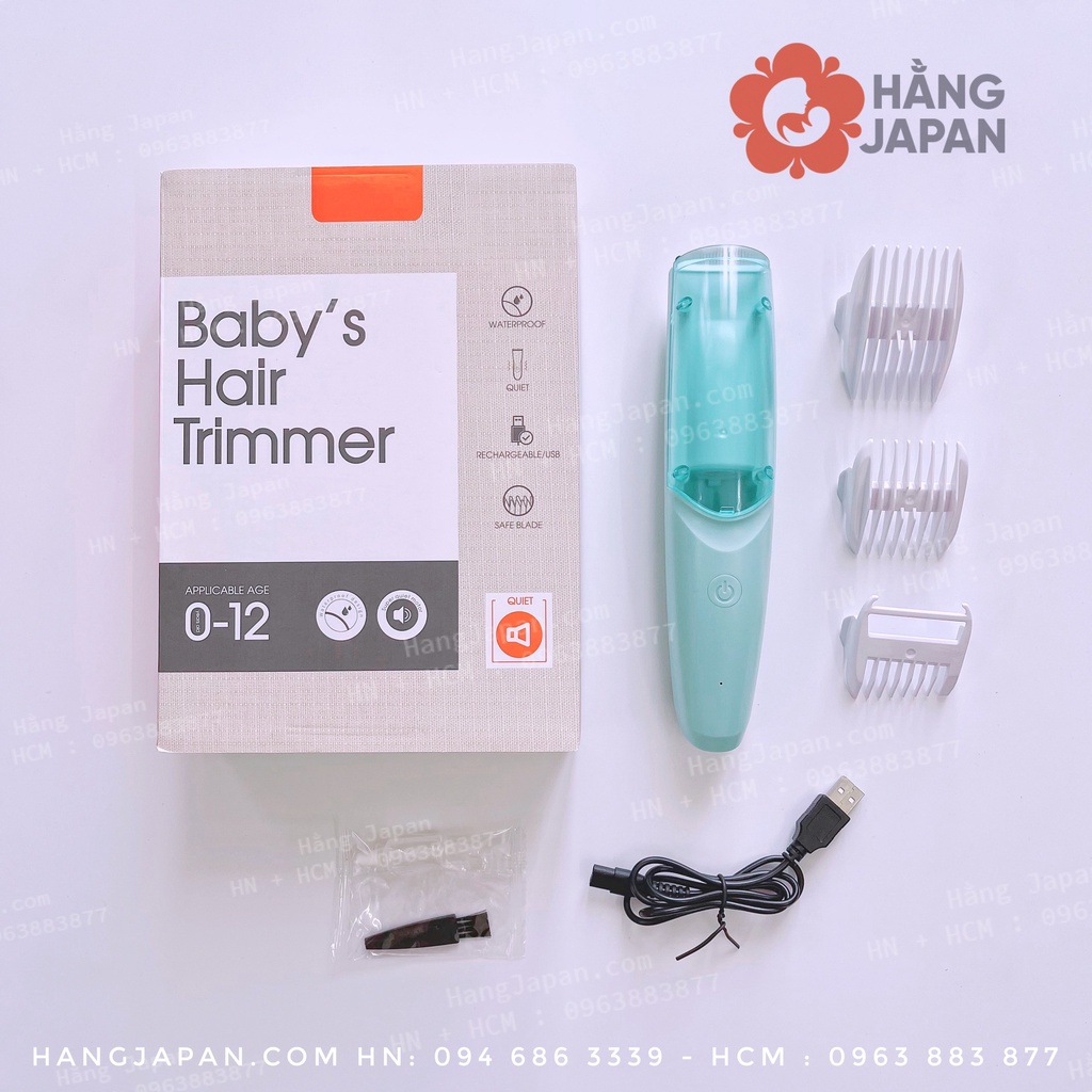 Tông đơ cắt tóc cho bé