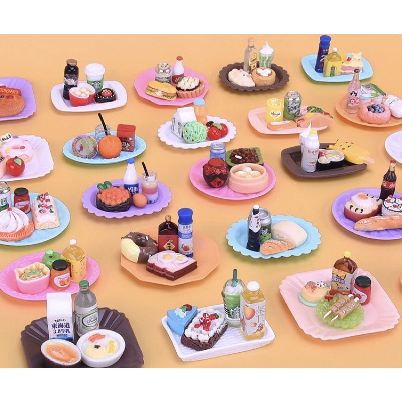 Blind Packs Mô Hình Đồ Ăn Mini