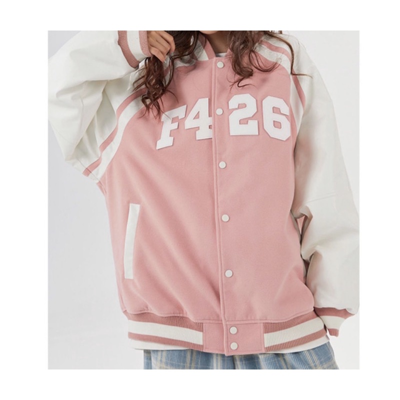 [LOẠI 1] Áo bomber - áo bóng chày form rộng unisex Nam Nữ phối tay trắng basic chuẩn form 5426 | BigBuy360 - bigbuy360.vn