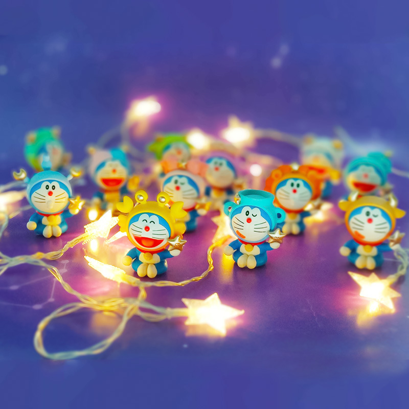 Set 12 mô hình nhân vật hoạt hình doraemon bằng Pvc chất lượng cao độc đáo