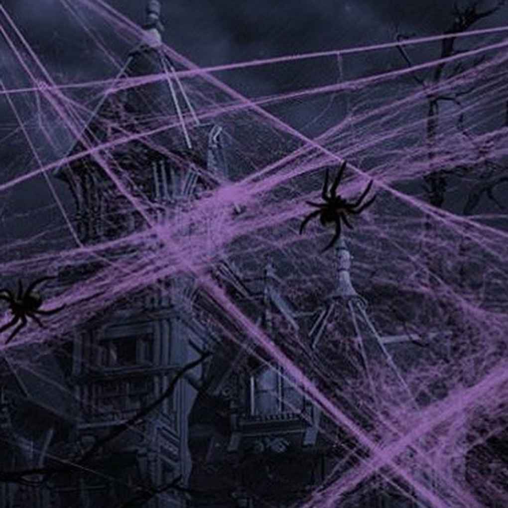 Mạng nhện phủ trang trí Halloween