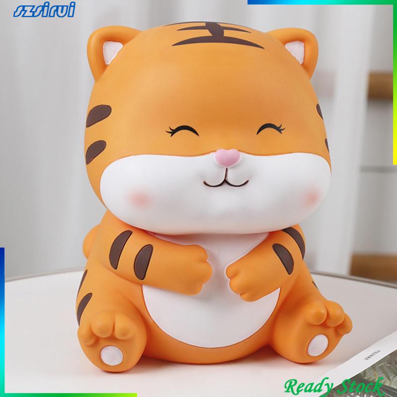 Ống Heo Tiết Kiệm Hình Chú Hổ Con Đáng Yêu Dùng Làm Quà Tặng Sinh Nhật Cho Bé