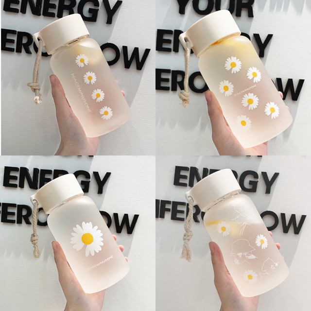 🌼BÌNH NƯỚC HOA CÚC NHỰA NHÁM MỜ🌼