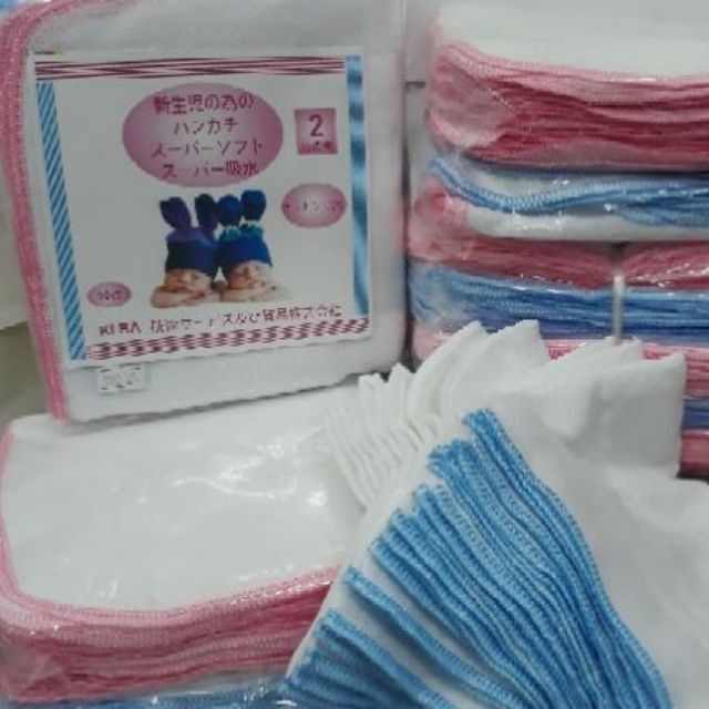 Khăn sữa Kiba, baby siêu mềm 2 lớp/ 3 lớp/ 4 lớp.