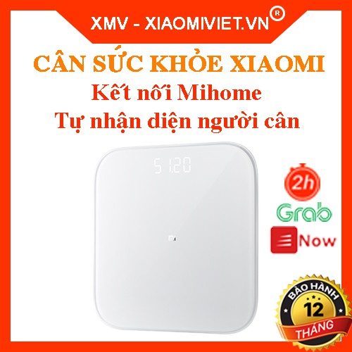 Cân sức khỏe Xiaomi thông minh Smart Scale Gen 2 - Kết nối Mihome - Hàng chính hãng