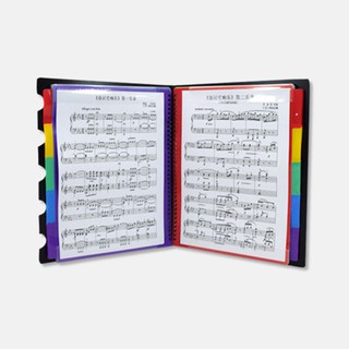 for Creative A4 Music Book Folders Piano Multi Function Score Practical File Hol