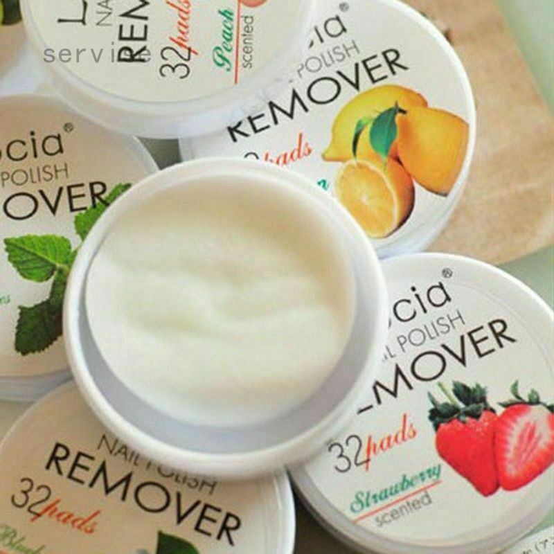 servise.vn Hộp khăn giấy ướt hương trái cây tẩy sơn móng tay