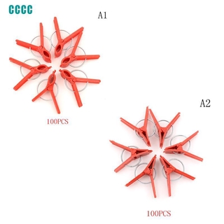 Set 100 Kẹp Nhựa Cố Định Cây Trồng Tiện Dụng
