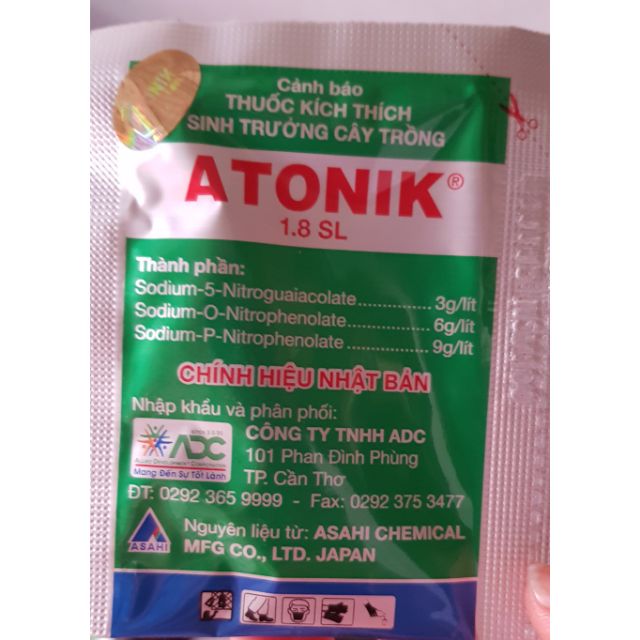 Atonik kích thích sinh trưởng