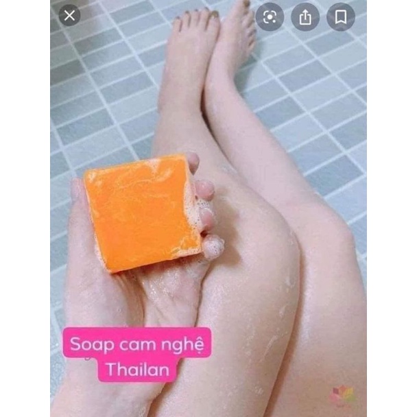 Combo 2 Bánh Xà Phòng Nghệ Cam Galong Thái Lan