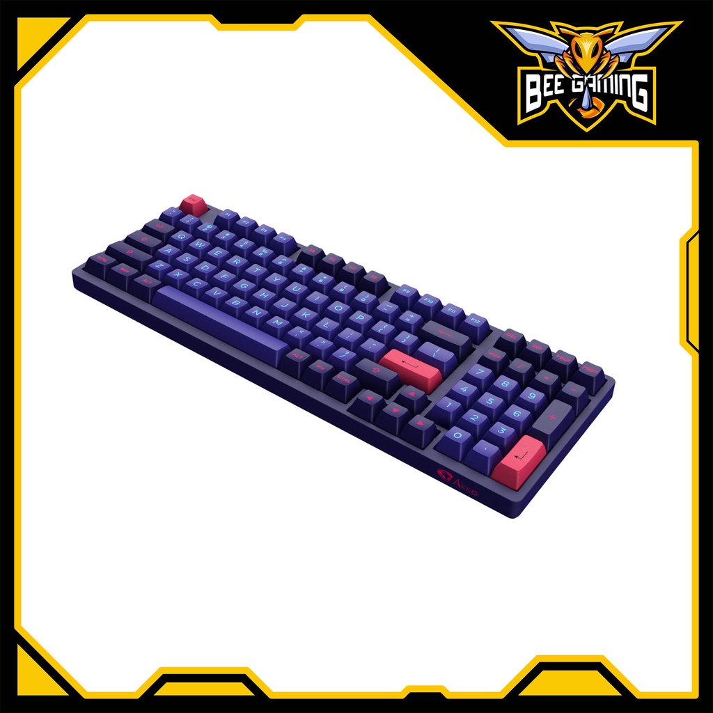 Bàn phím cơ không dây AKKO 3098N - 3098B Multi-modes Neon | Hàng chính hãng bảo hành 1 đổi 1