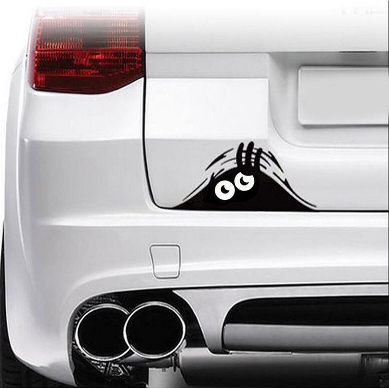 Decal Dán Xe Hơi Hình Quái Vật Vui Nhộn