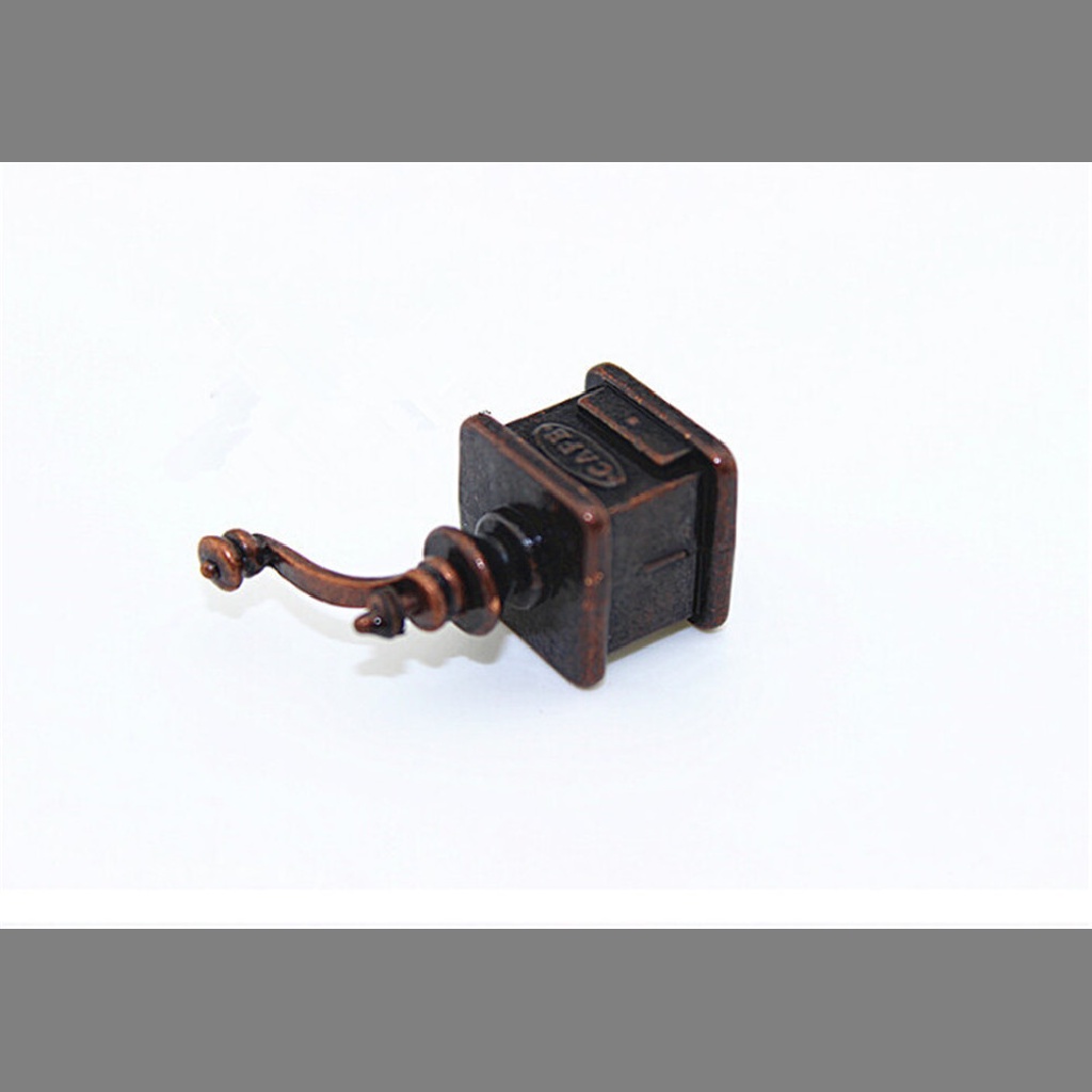 Máy Xay Cà Phê Mini Tỉ Lệ 1 / 12 Trang Trí Nhà Búp Bê