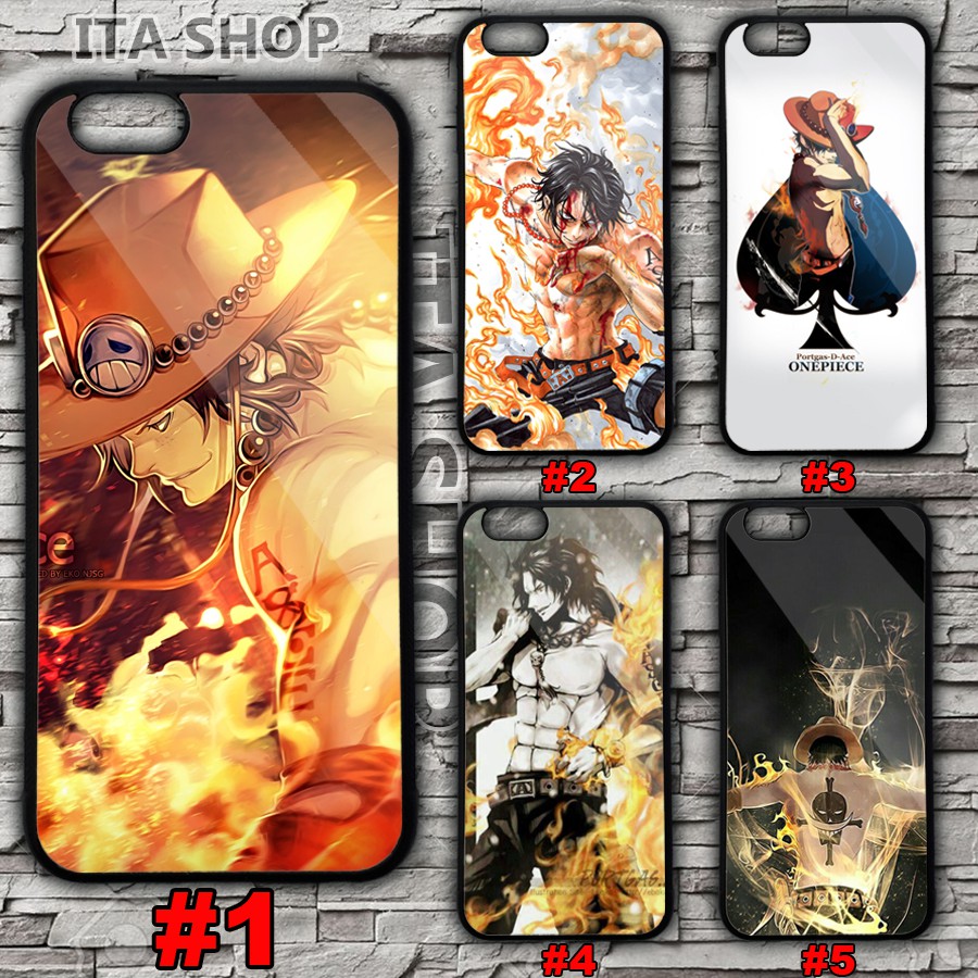 Ốp lưng điện thoại One Piece - Portgas D. Ace - Ốp Lưng Anime ( Iphone, Oppo, Samsung) (2)