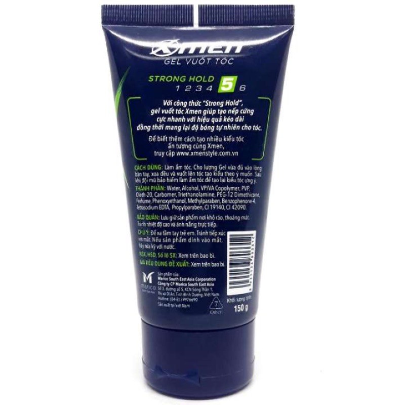GEL VUỐT TÓC XMEN 150g
