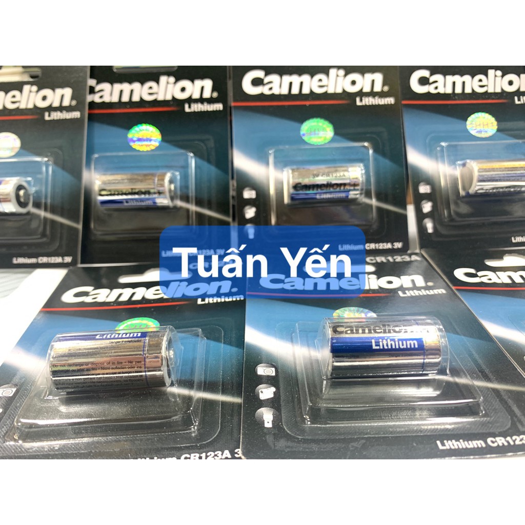 Pin Camelion CR123 – Pin Lithium 3v- Hàng Chính Hãng