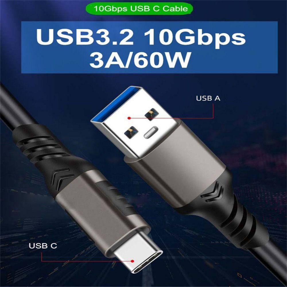 BTLIMER Dây Cáp Sạc Nhanh Loại C 10Gbps Gen2 USB C 3A PD 60W