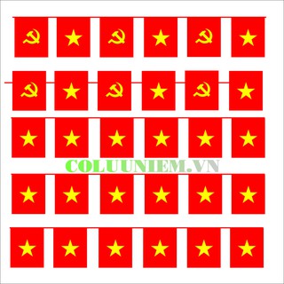 CỜ DÂY ĐẢNG TRANG TRÍ 10M