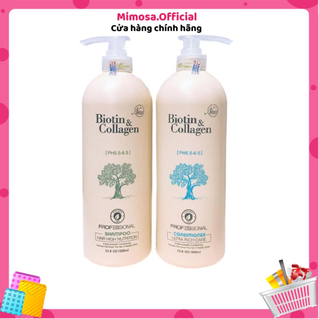 🌺 FreeShip 🌺Cặp Dầu Gội Xả Biotin Collagen Trắng | Giảm Rụng Tóc,Phục Hồi Tóc Khô Xơ, Hư Tổn 🌺Hàng Chính Hãng🌺 | BigBuy360 - bigbuy360.vn