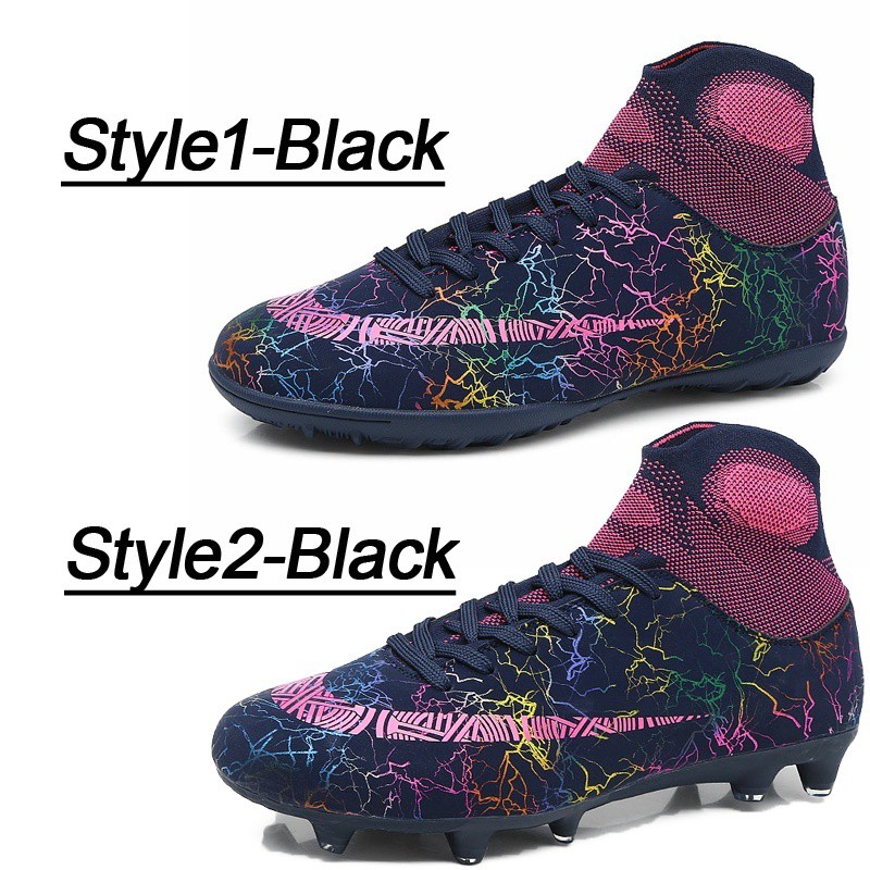 Giày đá bóng CR7 cổ cao chuyên dụng dành cho sân cỏ nhân tạo TF/FG