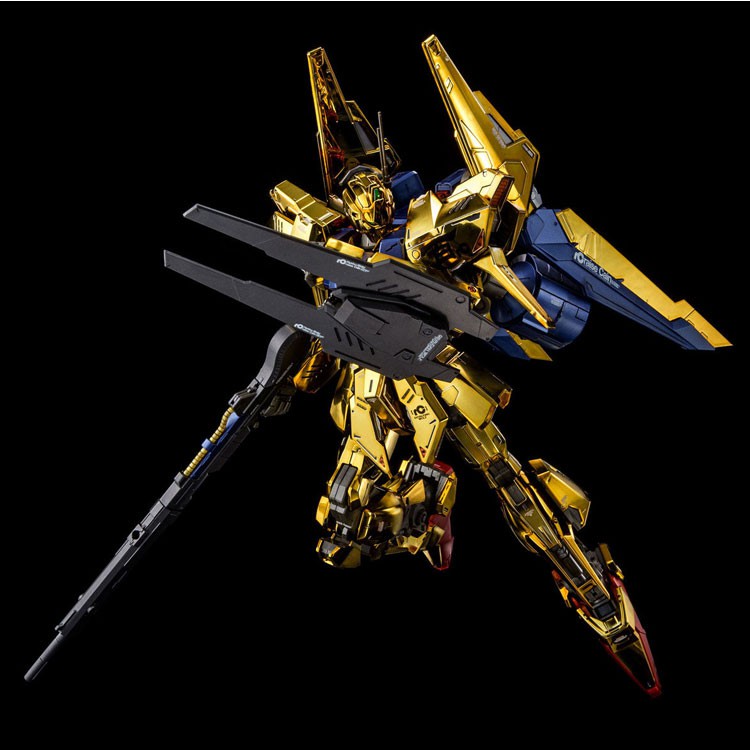 Mô hình lắp ráp MG 1/100 HYAKU SHIKI RAISE CAIN MSR-00100RC Gold Coating P-BANDAI