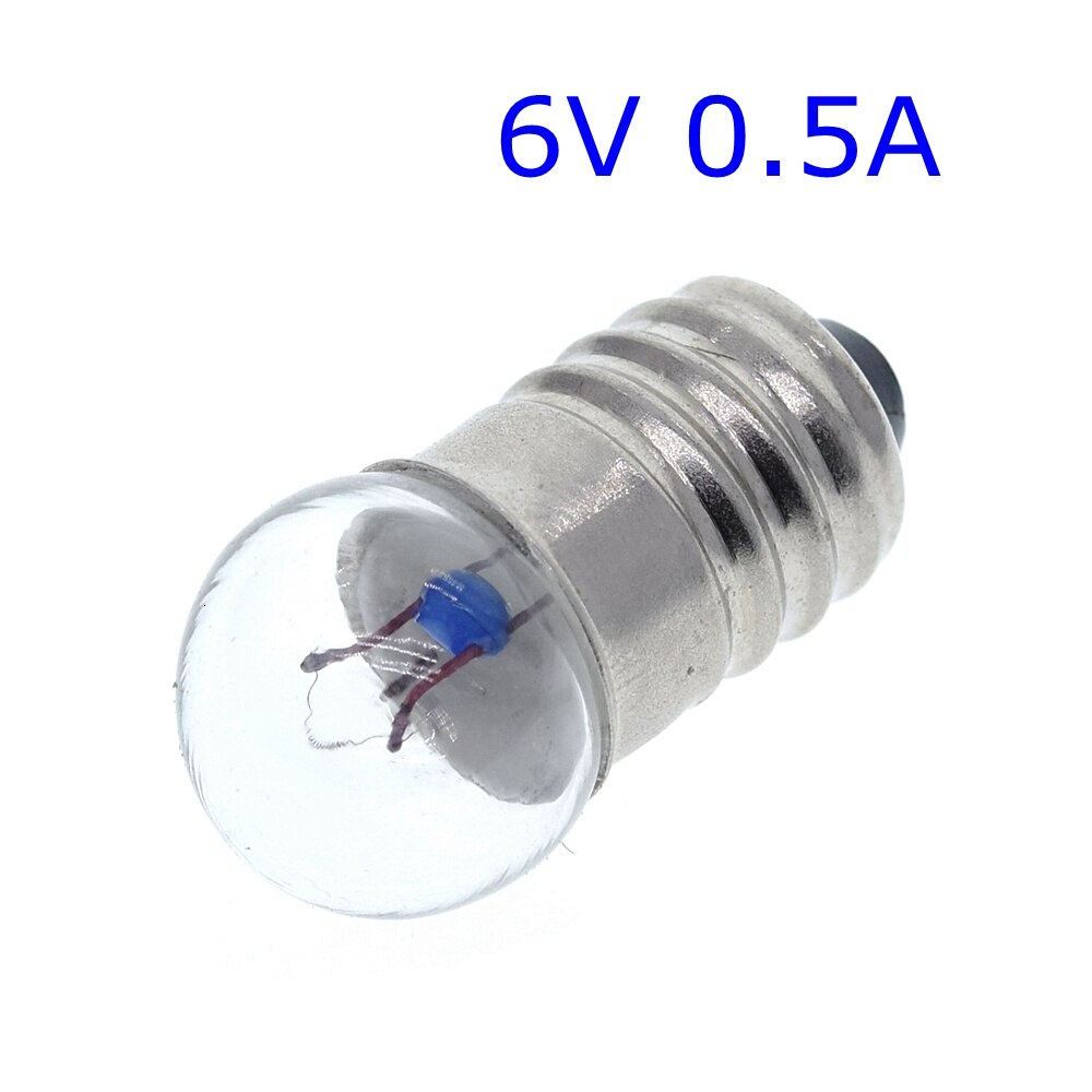 Set 10 Bóng Đèn Nhỏ 0.3A 0.5A 1.5V 2.5V 3.8V 6V Dùng Trong Thí Nghiệm Vật Lý