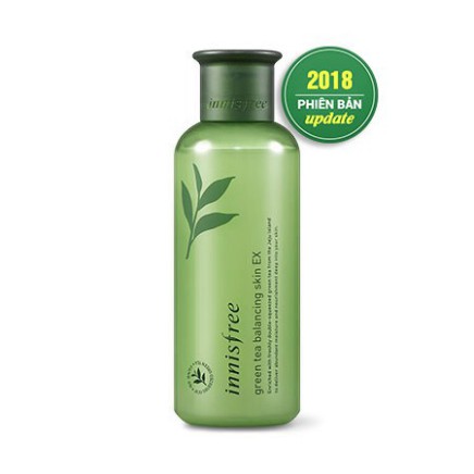 SALE MÙA HÈ Nước Hoa Hồng Innisfree Trà Xanh Green Tea Balancing Skin EX 200ml SALE MÙA HÈ