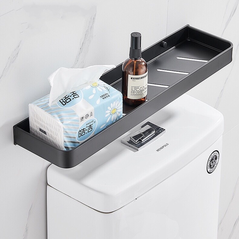 Kệ Nhà Tắm Dán Tường Sơn Tĩnh Điện Cao Cấp, Phong Cách Bắc Âu Hiện Đại