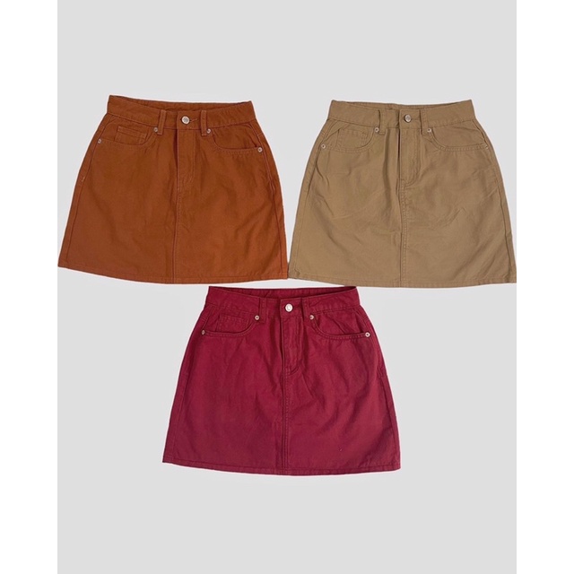 Chân váy kaki có lót quần