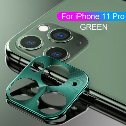 For Apple iPhone 11 Pro Max Back Camera Lens Metal Ring Cover Protector Cases