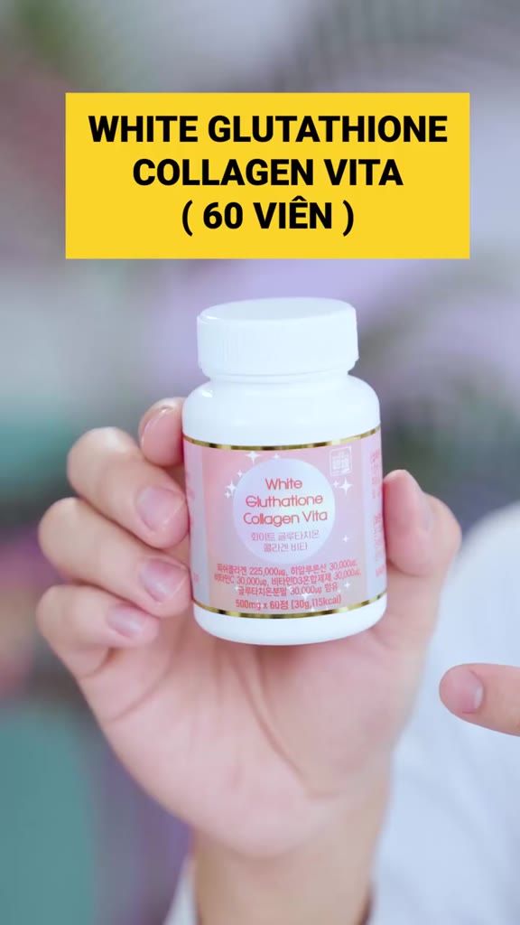Viên Uống Trắng Da Tổng Hợp White Glutathione Collagen Vita 60 Viên Hàn Quốc | BigBuy360 - bigbuy360.vn