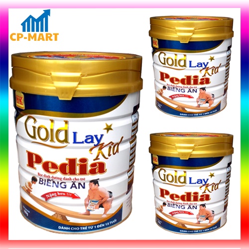 Sữa GoldLay Pedia 900g cho trẻ biếng ăn (date mới)