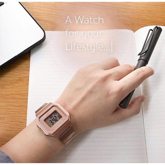 casio rose gold b650