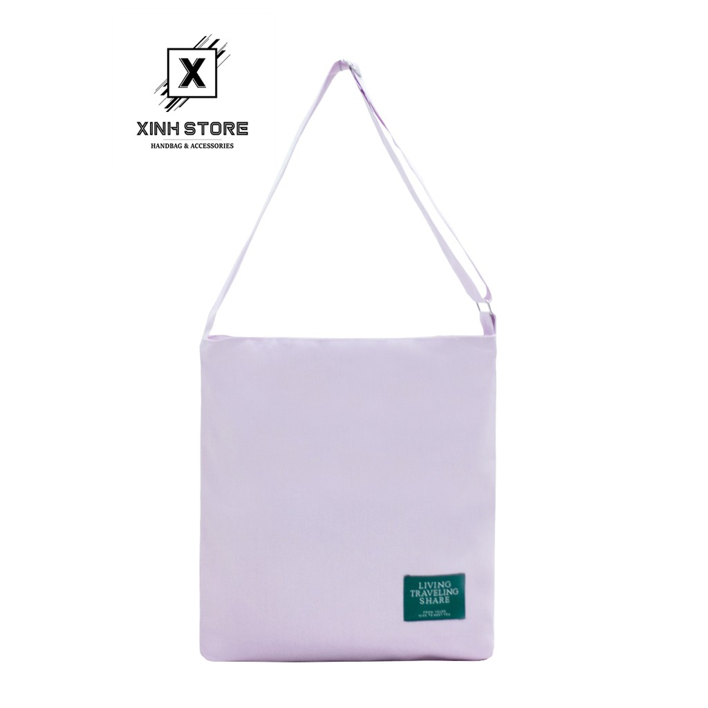 [Mã WABRBAGS giảm 20K đơn 99K] Túi Tote Đeo Chéo Basic XinhStore